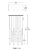 Lampa wisząca LOYA LED P0461-11A-B5SC - 5