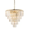 Lampa wisząca glamour złota AMEDEO 48 cm - 2