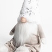 Figurka dekoracyjna szara SKRZAT 40 cm - 3