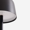 Lampa stołowa LED IP44 czarna POCO - 6