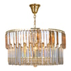 Lampa wisząca glamour złota CAMILLE 60 cm - 1