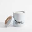 Pojemnik kuchenny biały SUGAR 16 cm - 2