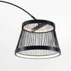 Lampa podłogowa LED czarna BALU z pilotem - 4