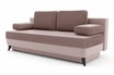 Sofa 3 osobowa rozkładana różowa GLORIA - 2