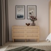 Komoda boho z 6 szufladami CALASETTA - 4