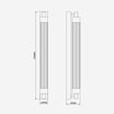 Kinkiet LED IP44 14W złoty 60 cm KALIA - 2