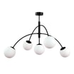 Lampa sufitowa kule czarna VOLTA 5 - 1