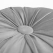 Poduszka dekoracyjna okrągła jasnoszara SELMA 40 cm - 5