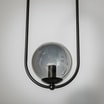 Lampa wisząca  kula czarna DAVOS - 3