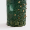 Świeca zielona ŚWIĄTECZNY POKÓJ 6,5x14 cm - 3