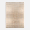 Dywan geometryczny INSPIRATION, biszkoptowo-biały, 160x230 cm - 1