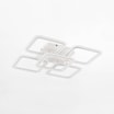 Lampa sufitowa LED 56,2 cm biała chrom STELLAR z pilotem - 1
