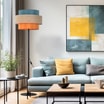 Lampa podłogowa abażur TRIO JUTA - 4
