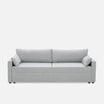 Sofa rozkładana szara TAGO - 1