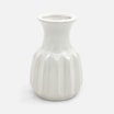 Wazon ceramiczny biały 12 cm - 1
