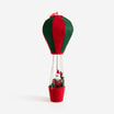 Balon z Mikołajem czerwono-zielony 35-82 cm - zdjęcie 1