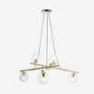 Lampa wisząca złota SPIDER - 1