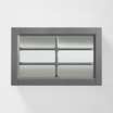 Front szpros HAMPTON 60x38,1 cm onyx szary - 1