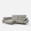 Skórzany narożnik z regulowanym zagłówkiem MONZA lewy - 3