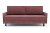 Sofa rozkładana różowa NELLY - 1