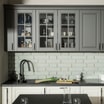 Front drzwi HAMPTON 60x76,5 cm onyx szary - 5