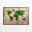 Obraz GREEN MAP 70x100 cm - 1