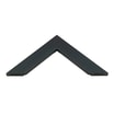 Lustro 50x70 cm w czarnej ramie SLIM - 4
