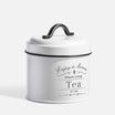 Pojemnik kuchenny biały TEA 13 cm - 1