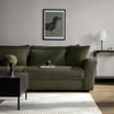 Sofa rozkładana 4-osobowa NOEMI zielony - 3