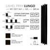 Listwa startowa lameli PRIM LUNGO - 4