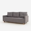 Sofa rozkładana szara ALBERTA - 2