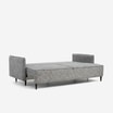 Sofa 3-osobowa rozkładana szara IRMINA - 6