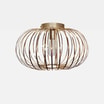 Lampa sufitowa złota GLOBE - 1