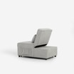 Sofa 1-osobowa rozkładana WINSLO II szara - 5