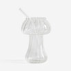 Szklanka w kształcie grzyba, ze słomką, 360 ml - 3