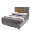 Rama łóżka kontynentalnego FIBI KP 25 180x200, platynowy - 2