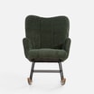 Fotel bujany JEXLA zielony - 6