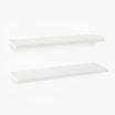Komplet półek INNER II 98,2x31,5 cm, biały, 2 szt. - 1
