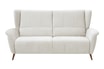 Sofa uszak na wysokich nogach kremowa BEO - 1