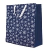 Torebka na prezent świąteczna SNOWFLAKES BIG 41 cm - 1