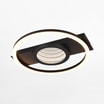 Lampa sufitowa LED czarna WHEELER - 2