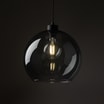 Lampa wisząca grafitowa CUBUS - 2