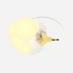 Lampa sufitowa LED samolot złoty FOCUS z pilotem - 3