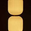 Lampa podłogowa LED 20W złota AKARI - 7