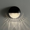 Zestaw 3 lampek solarnych LED czarnych IP44 - 4