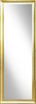 Lustro 40x130 cm w złotej ramie OSLO - 1
