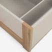 Łóżko z pojemnikiem i stelażem OAK SQUERE 120x200 - 14