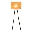 Lampa podłogowa na czarnym trójnogu JUTA - 4