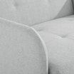 Sofa amerykanka jasnoszara LUCAS - 6