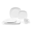 Półmisek porcelanowy QUADRO biały 35x23,3 cm - 2